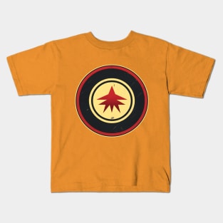 Superhero Style Motif - Vintage Retro Aesthetic Kids T-Shirt